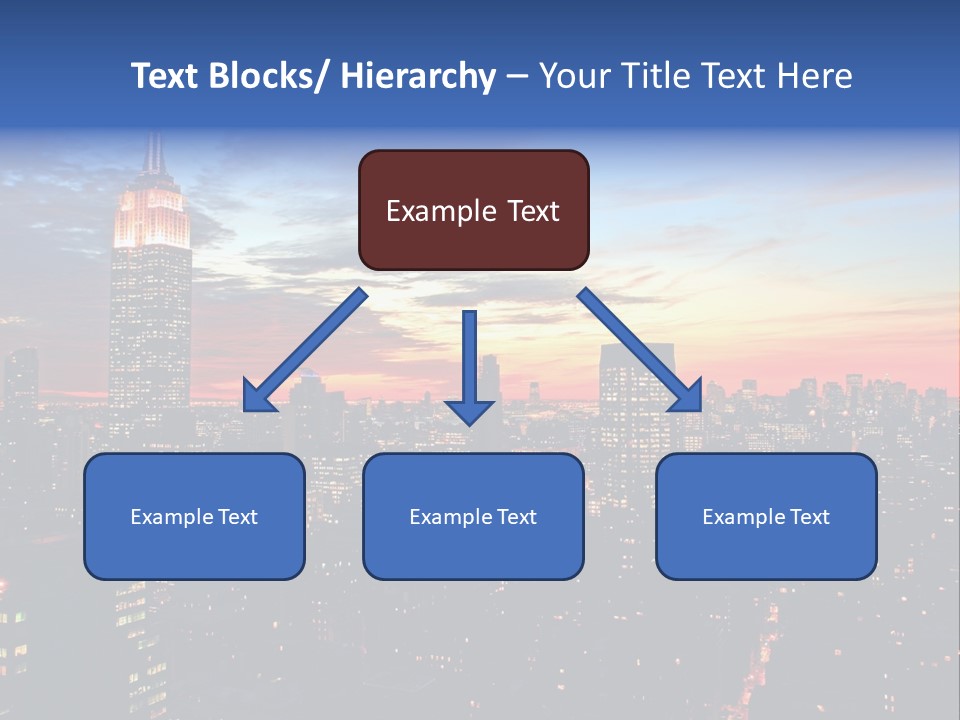 Yellow Neon Blue PowerPoint Template