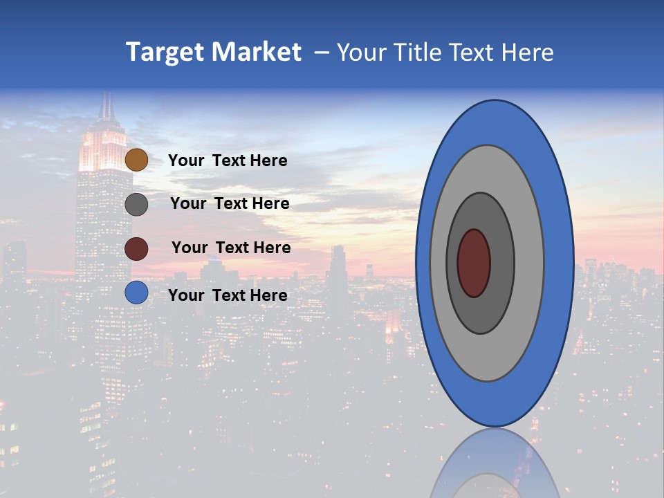 Yellow Neon Blue PowerPoint Template