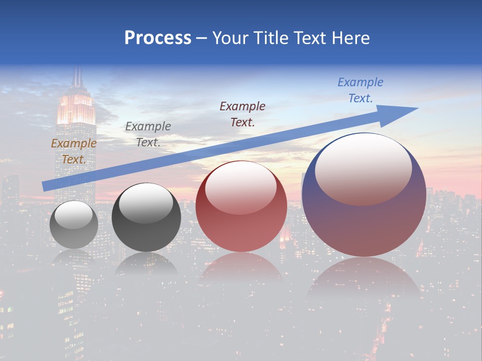 Yellow Neon Blue PowerPoint Template