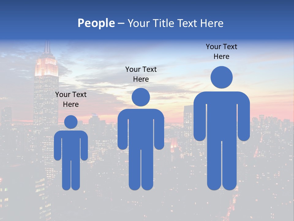 Yellow Neon Blue PowerPoint Template