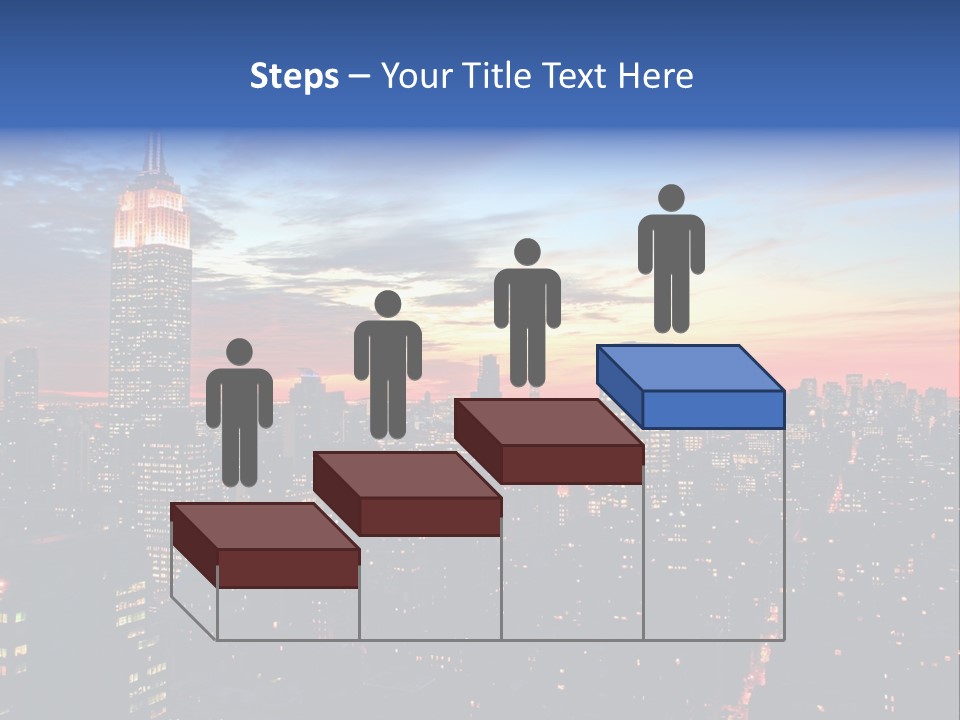 Yellow Neon Blue PowerPoint Template