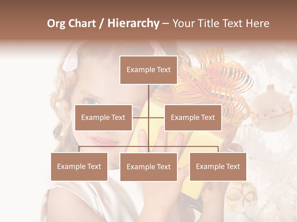 Isolated Female Beautiful PowerPoint Template