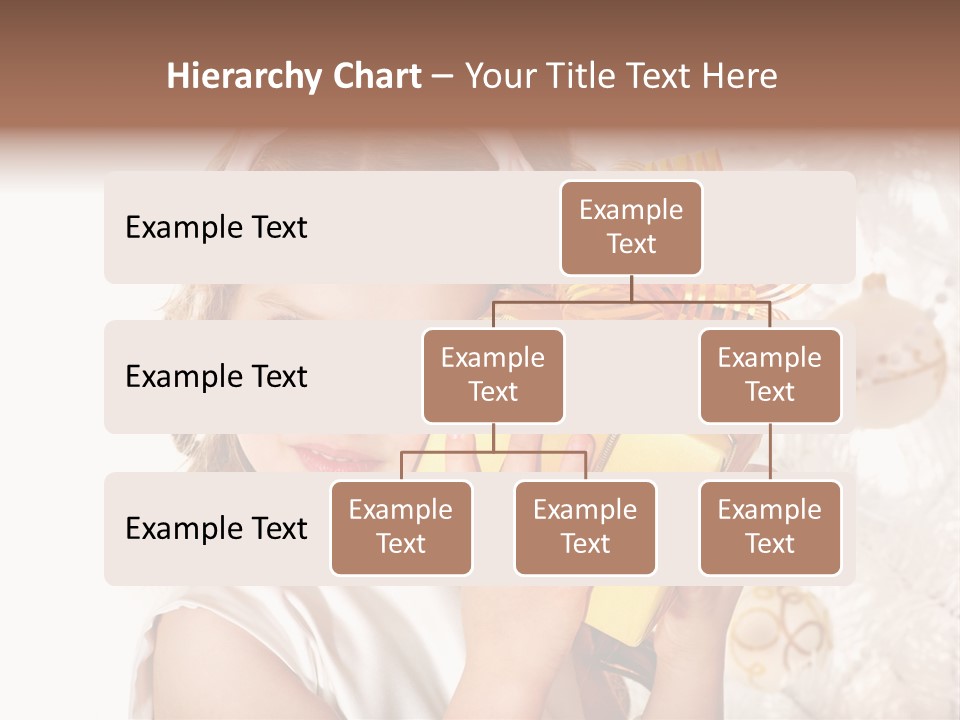 Isolated Female Beautiful PowerPoint Template