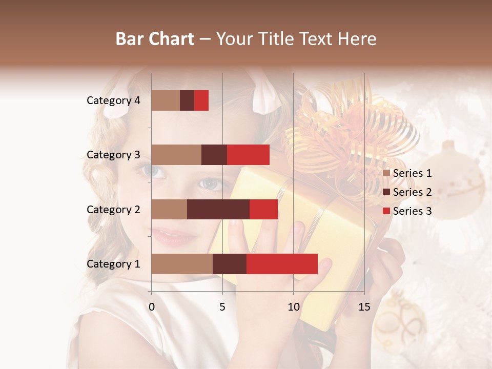 Isolated Female Beautiful PowerPoint Template