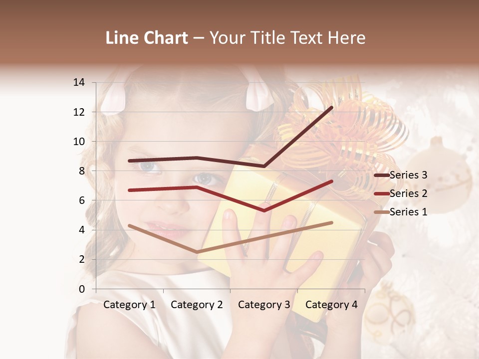 Isolated Female Beautiful PowerPoint Template