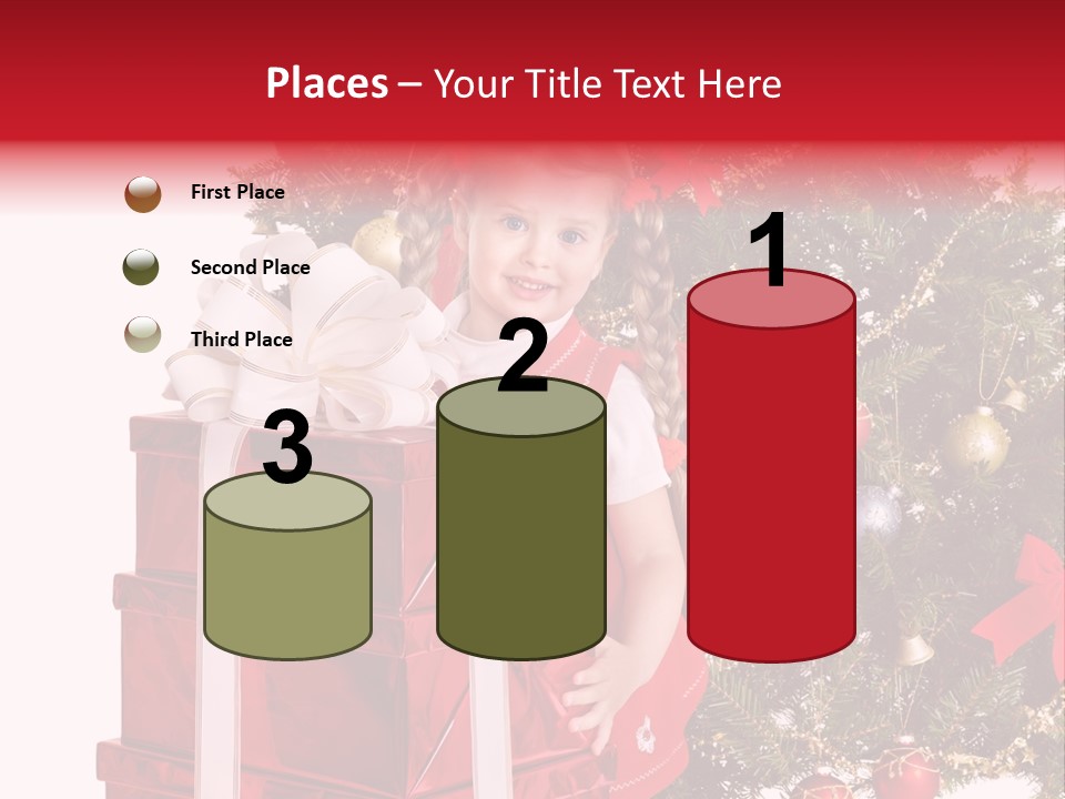 Person Winter Smile PowerPoint Template