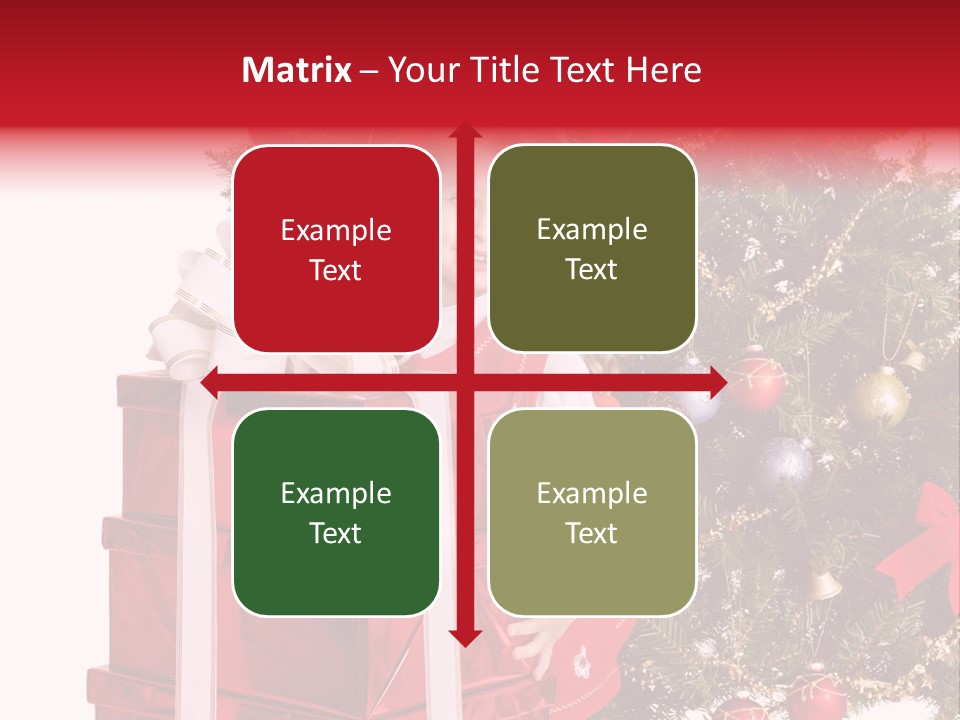 Person Winter Smile PowerPoint Template