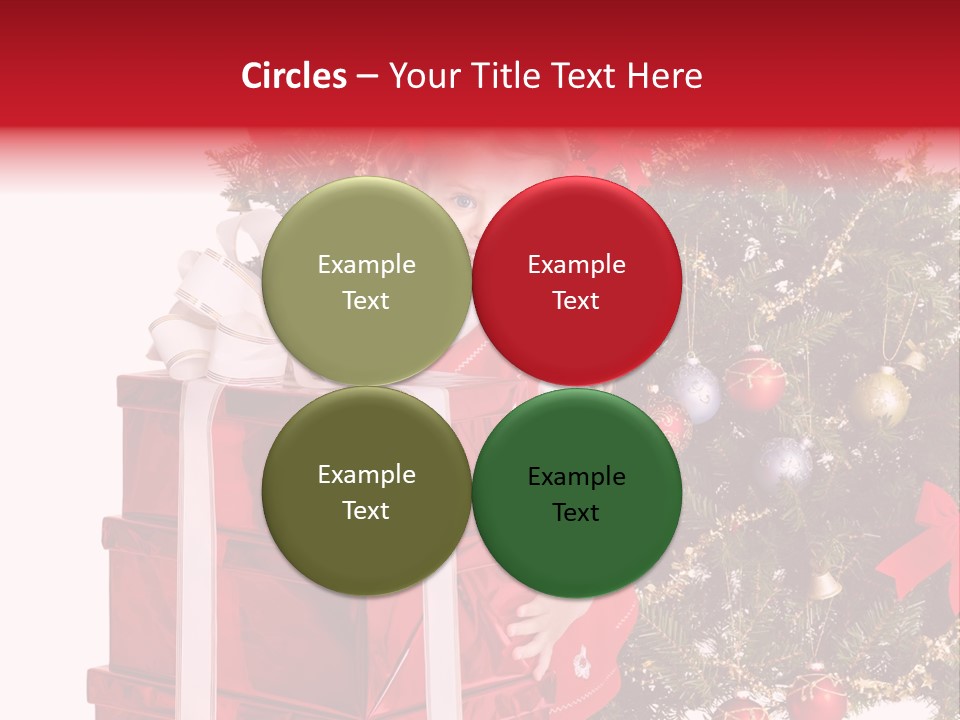 Person Winter Smile PowerPoint Template