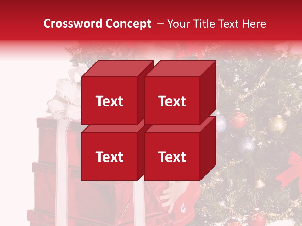Person Winter Smile PowerPoint Template