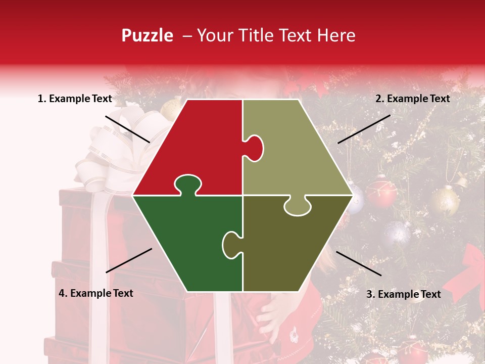 Person Winter Smile PowerPoint Template