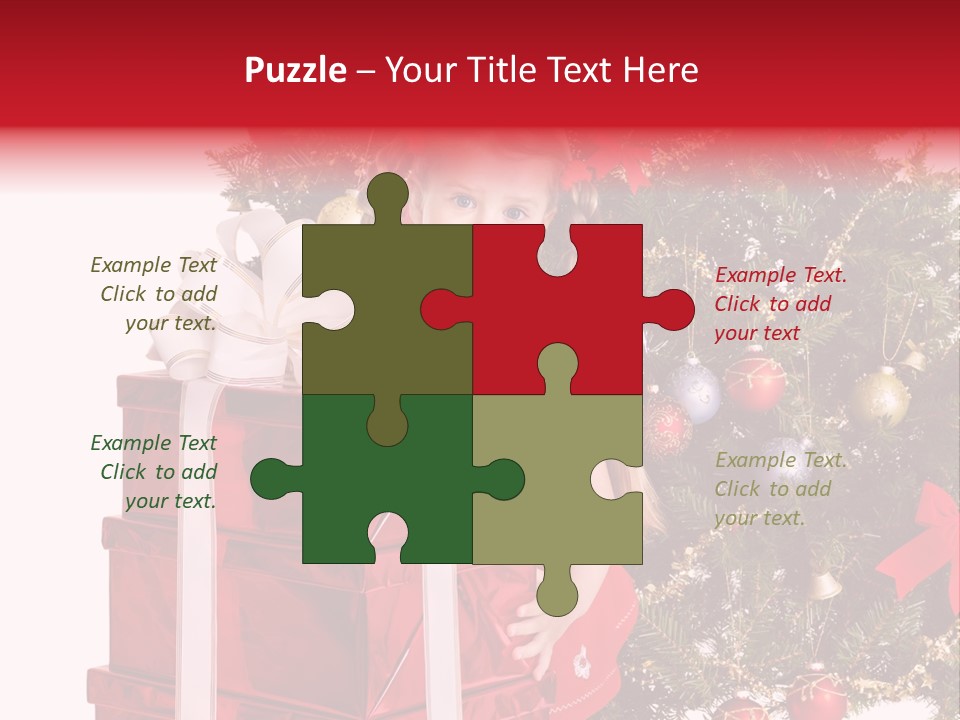 Person Winter Smile PowerPoint Template