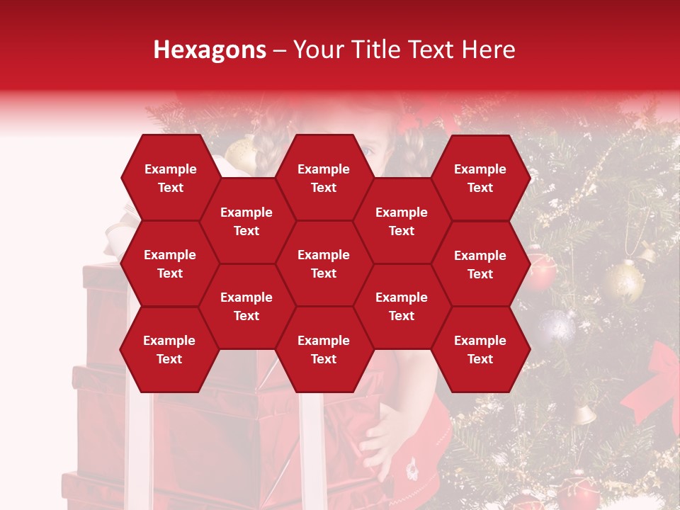 Person Winter Smile PowerPoint Template