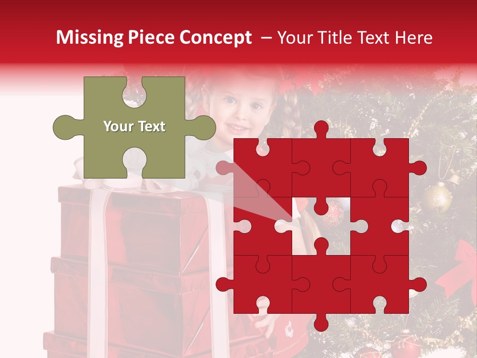 Person Winter Smile PowerPoint Template