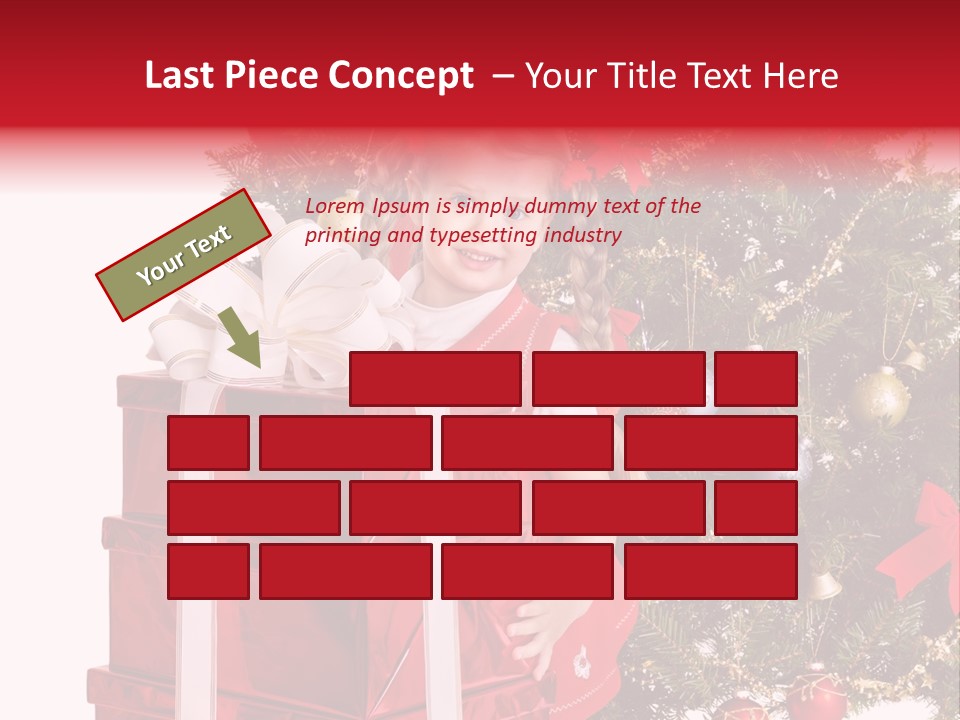 Person Winter Smile PowerPoint Template