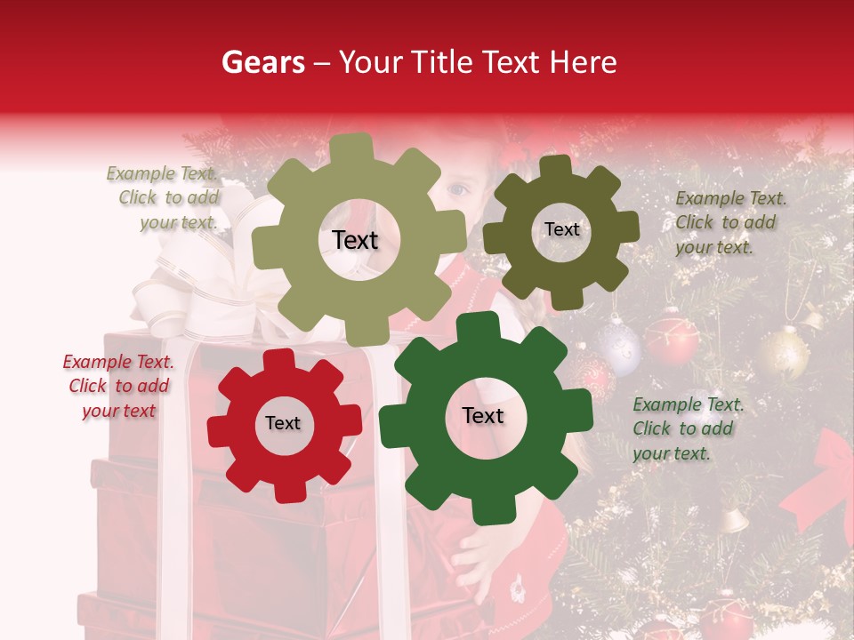 Person Winter Smile PowerPoint Template