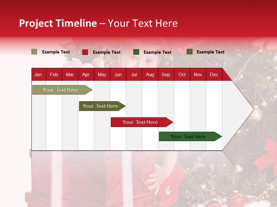 Person Winter Smile PowerPoint Template
