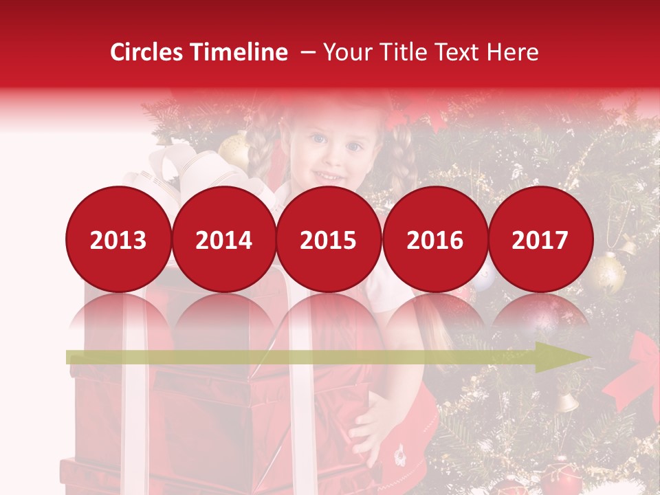 Person Winter Smile PowerPoint Template