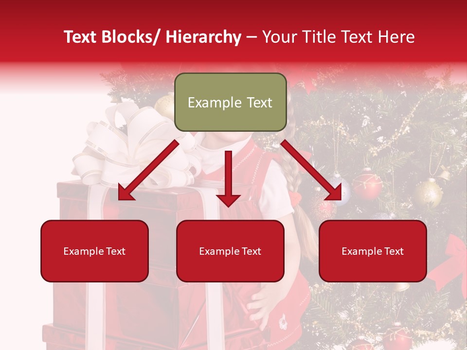 Person Winter Smile PowerPoint Template