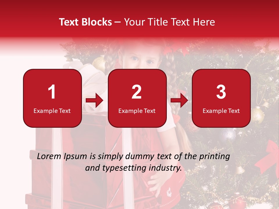 Person Winter Smile PowerPoint Template