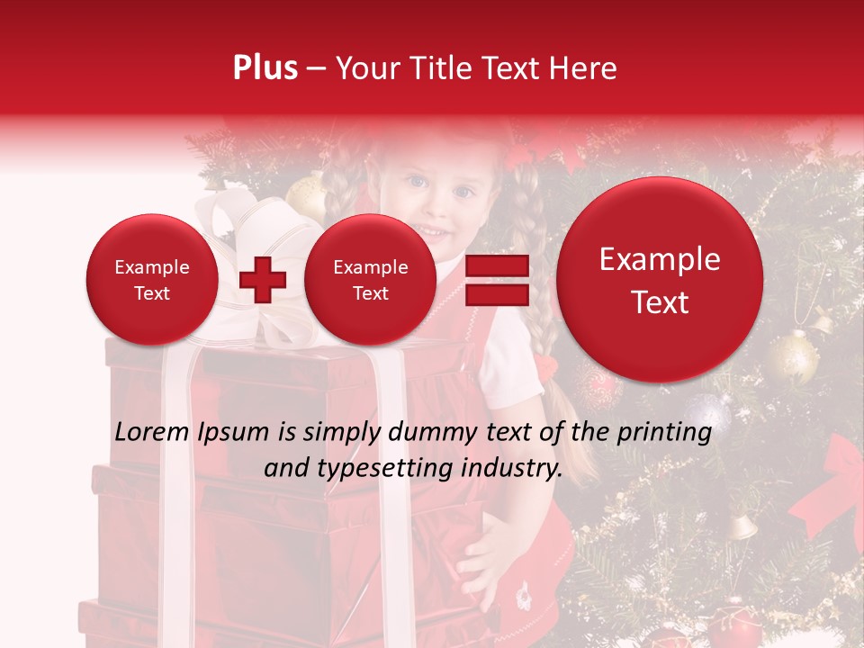 Person Winter Smile PowerPoint Template
