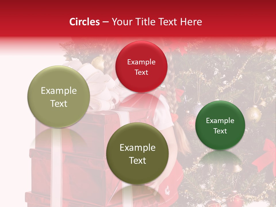 Person Winter Smile PowerPoint Template