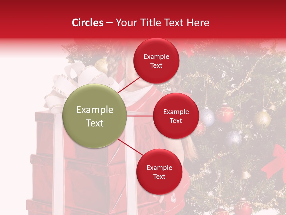 Person Winter Smile PowerPoint Template