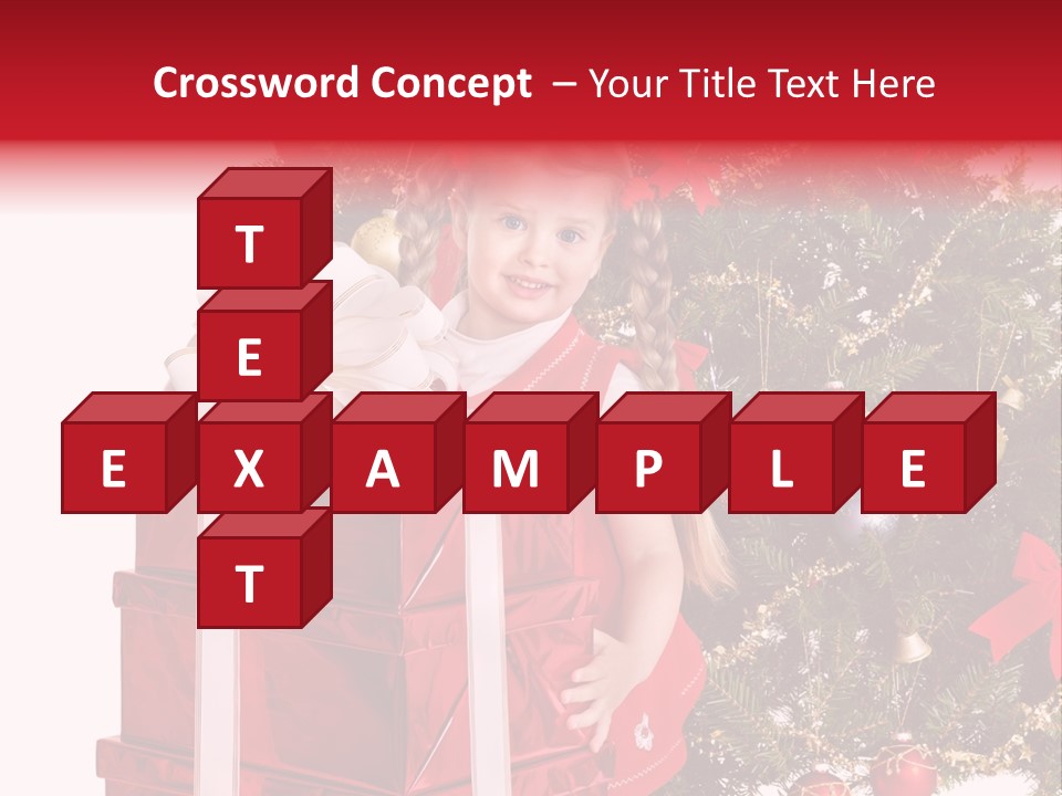 Person Winter Smile PowerPoint Template