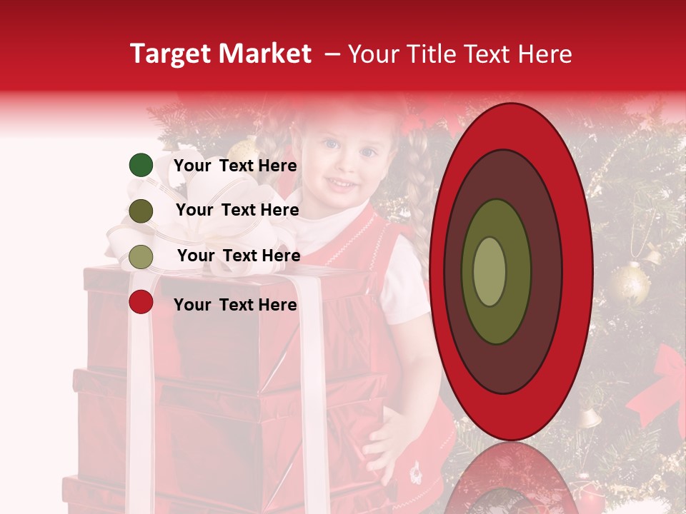 Person Winter Smile PowerPoint Template