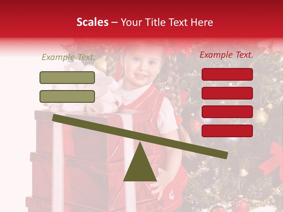 Person Winter Smile PowerPoint Template