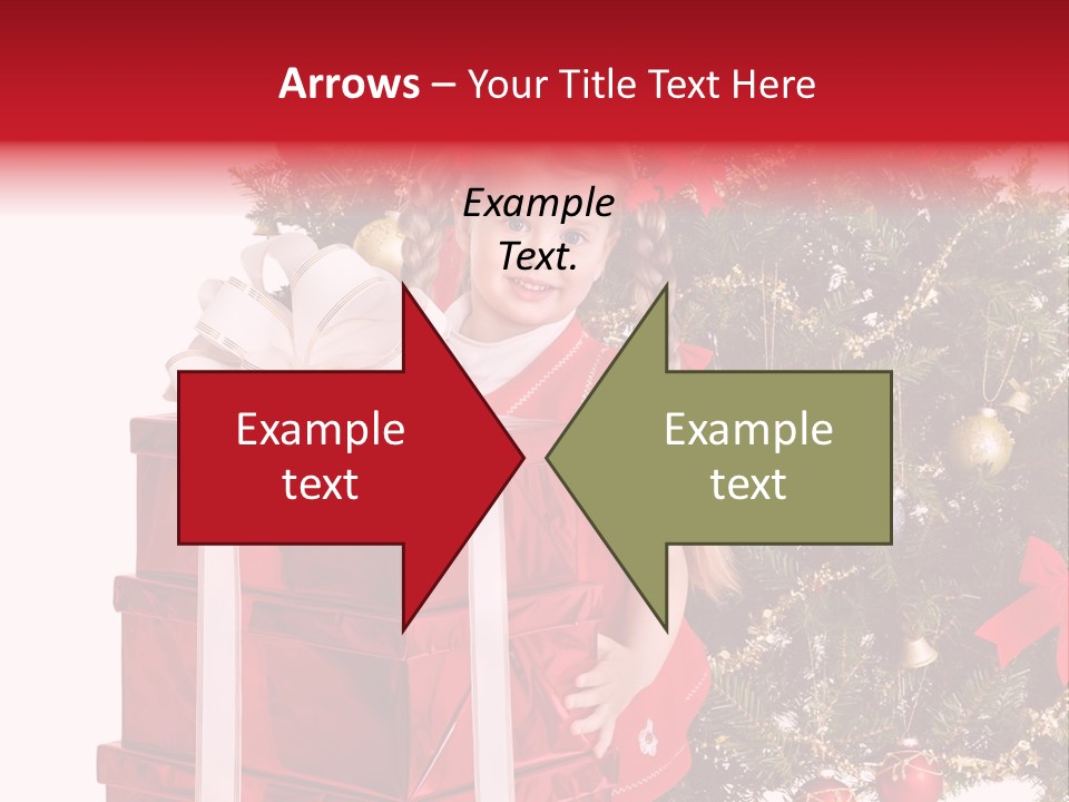 Person Winter Smile PowerPoint Template