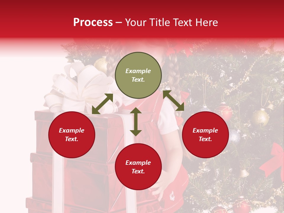Person Winter Smile PowerPoint Template