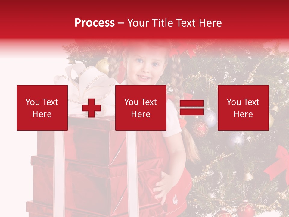 Person Winter Smile PowerPoint Template