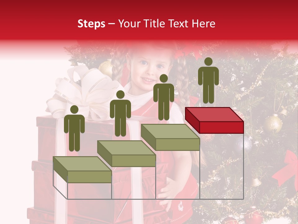 Person Winter Smile PowerPoint Template