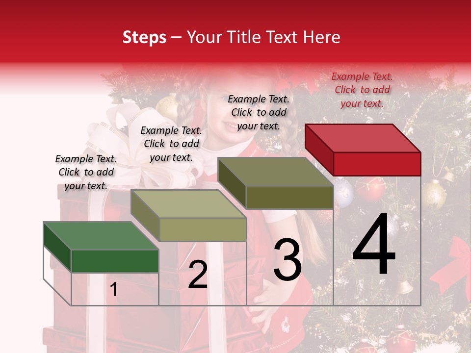 Person Winter Smile PowerPoint Template