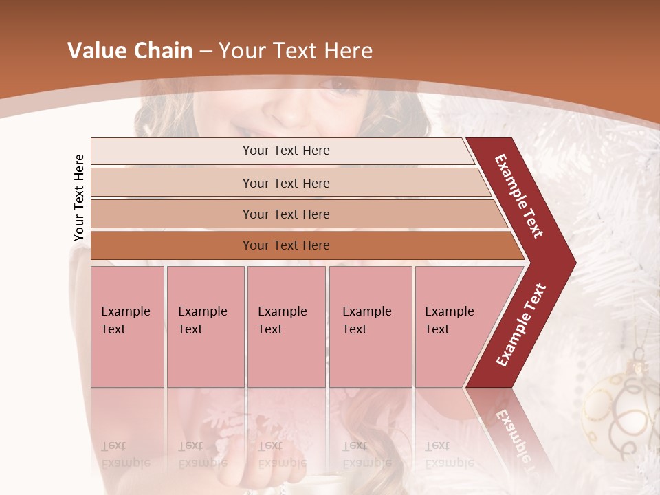 Cute Winter White PowerPoint Template