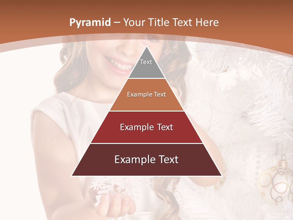 Cute Winter White PowerPoint Template