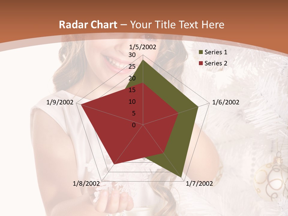 Cute Winter White PowerPoint Template