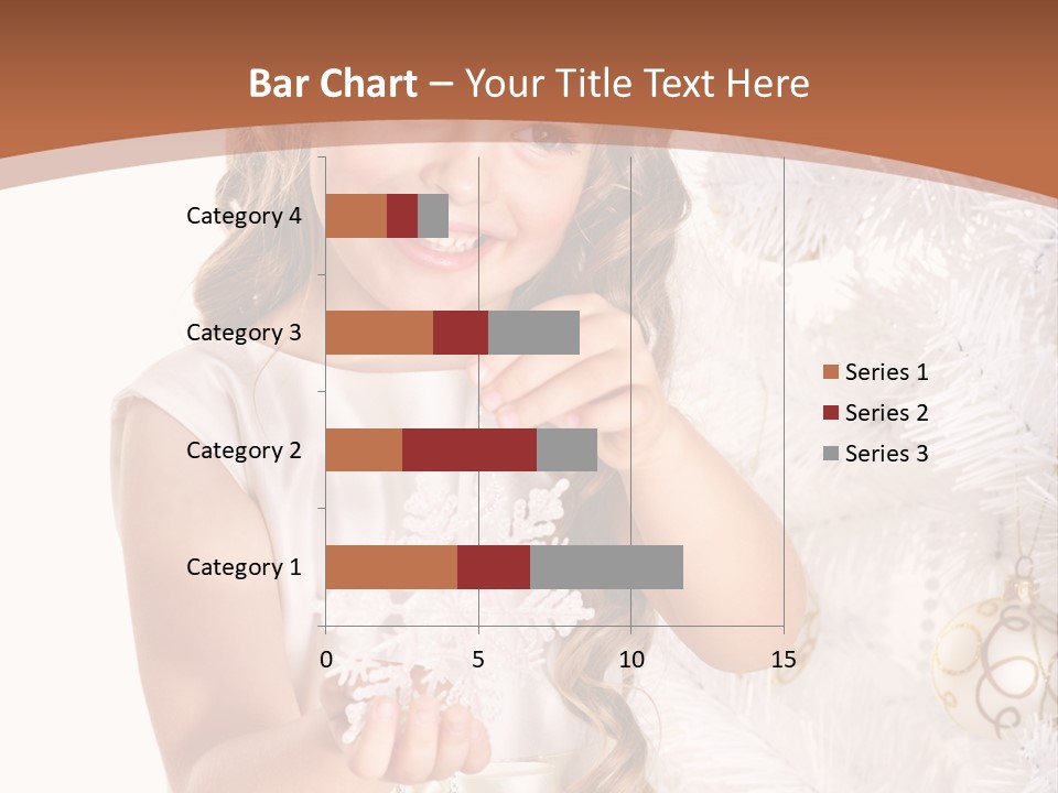 Cute Winter White PowerPoint Template