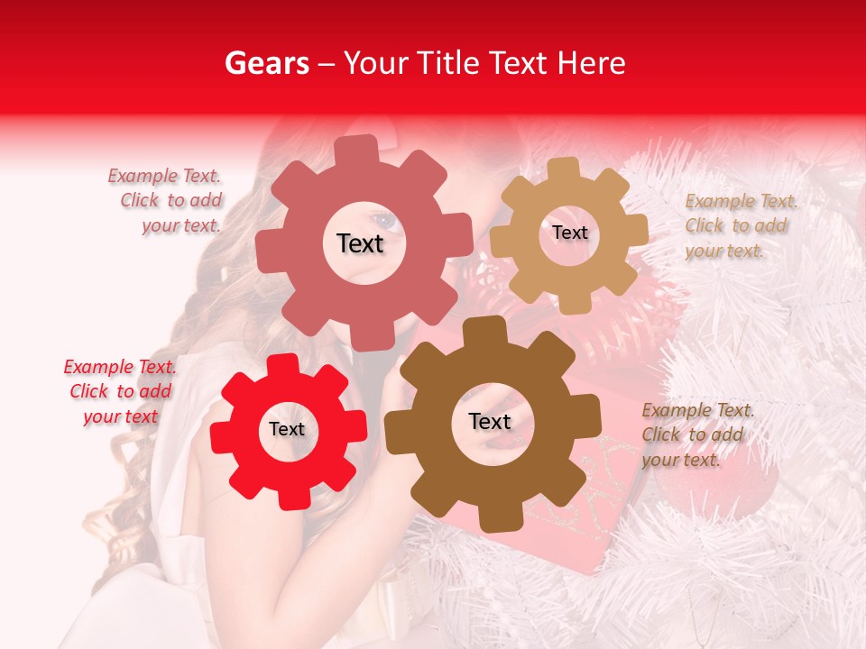 Day Gift Ball PowerPoint Template