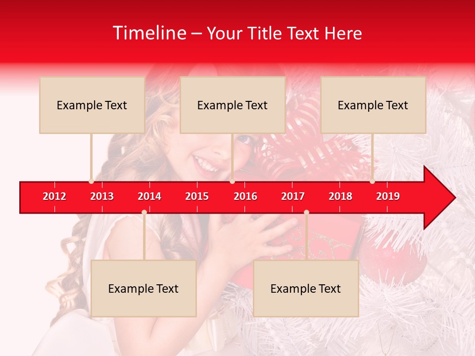 Day Gift Ball PowerPoint Template