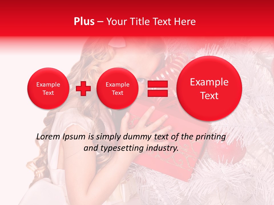 Day Gift Ball PowerPoint Template