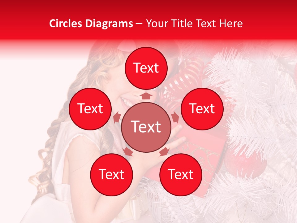 Day Gift Ball PowerPoint Template