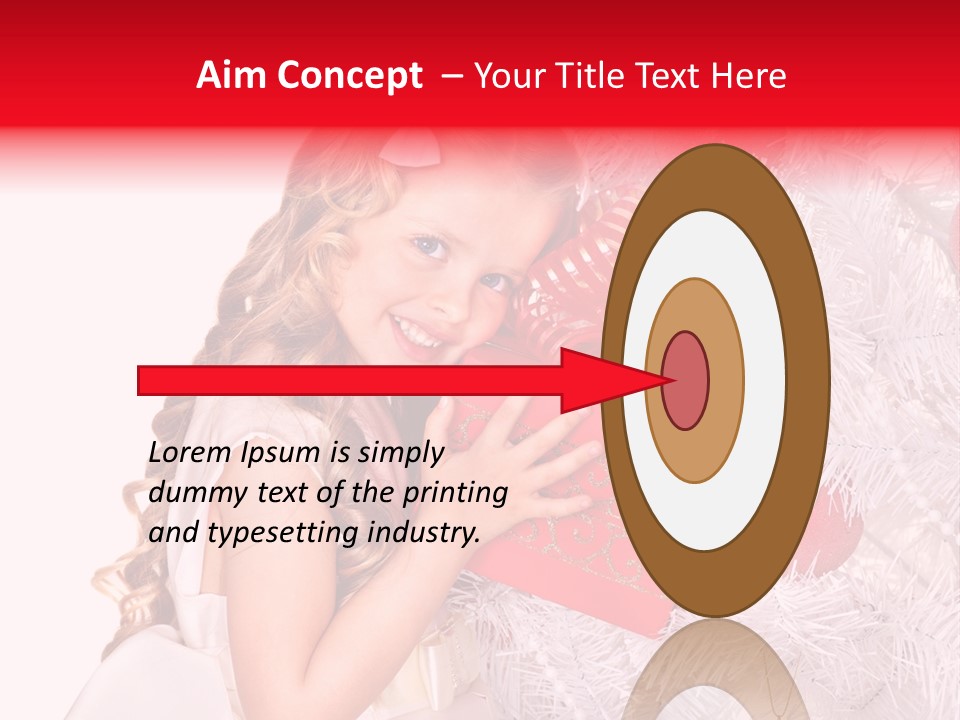 Day Gift Ball PowerPoint Template