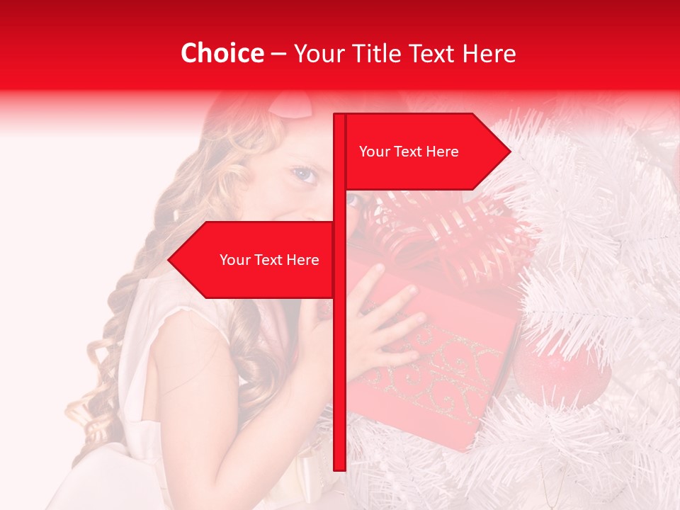 Day Gift Ball PowerPoint Template