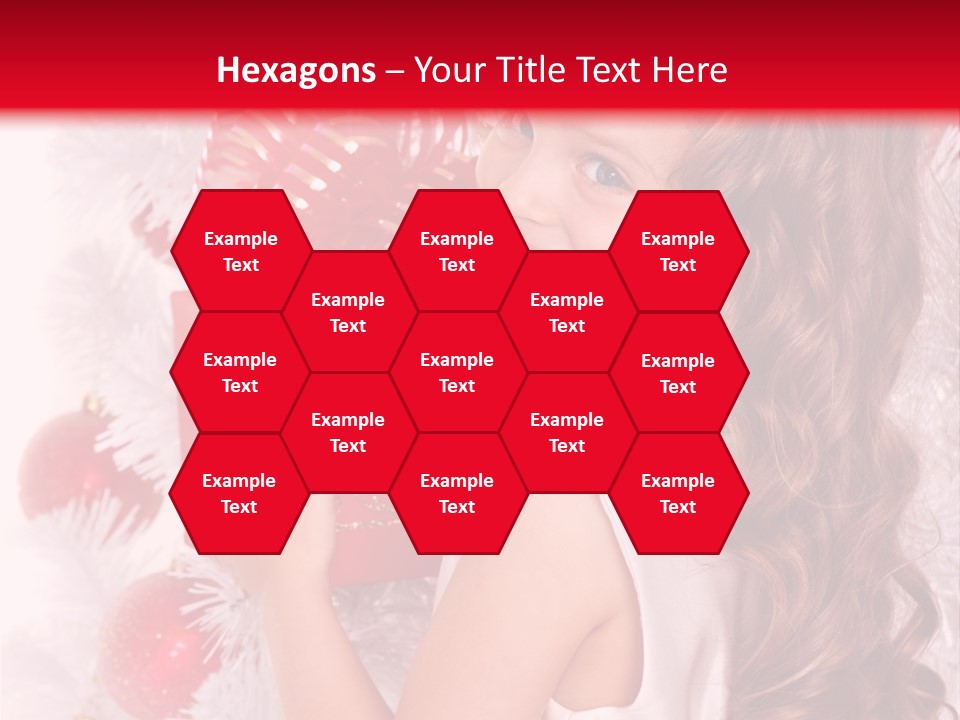 Winter Ribbon Happy PowerPoint Template