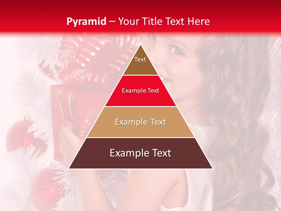 Winter Ribbon Happy PowerPoint Template