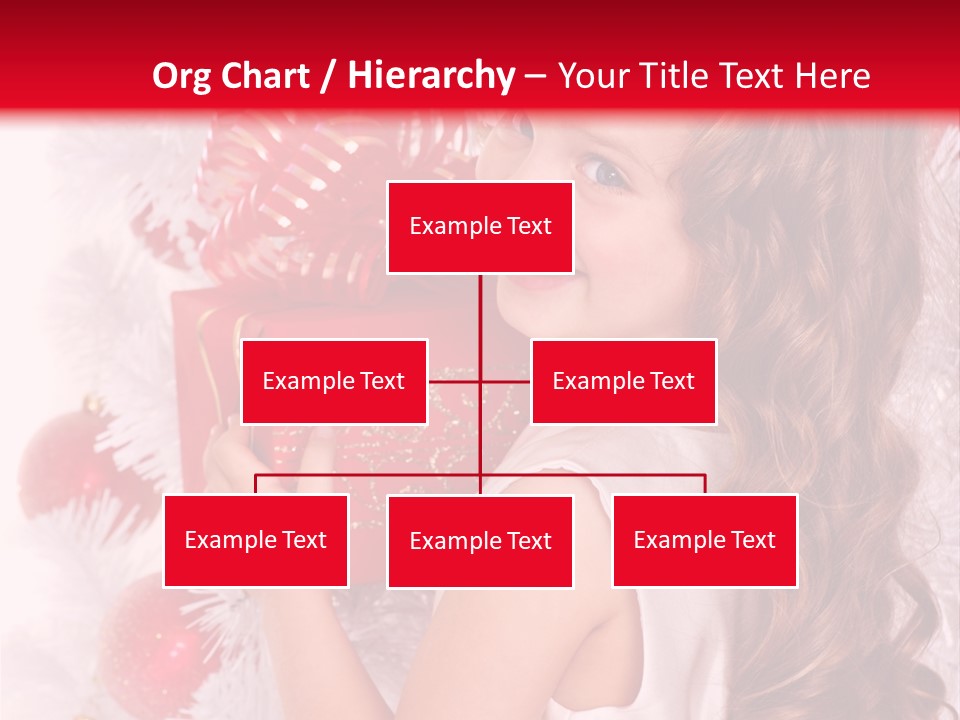 Winter Ribbon Happy PowerPoint Template