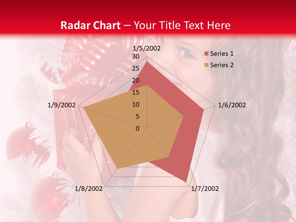 Winter Ribbon Happy PowerPoint Template