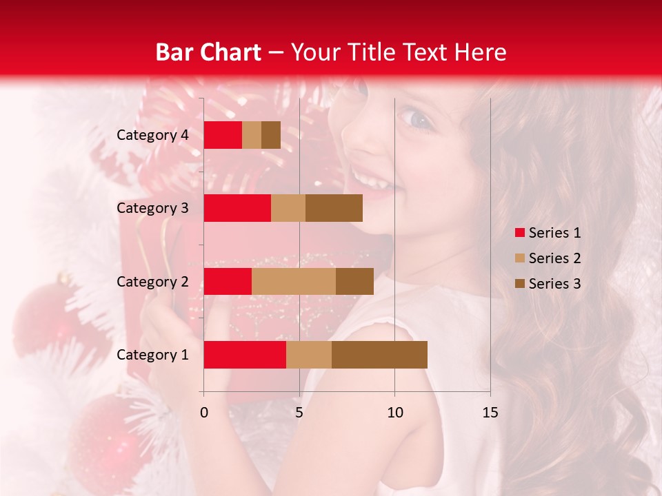 Winter Ribbon Happy PowerPoint Template