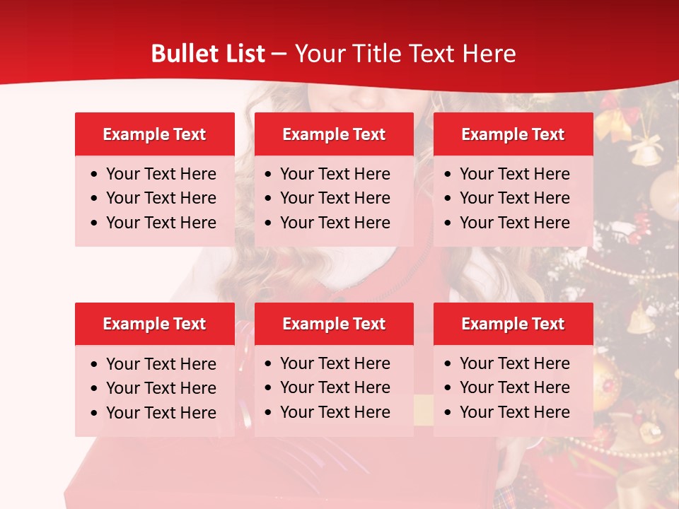 Gift Box Smile Kid PowerPoint Template